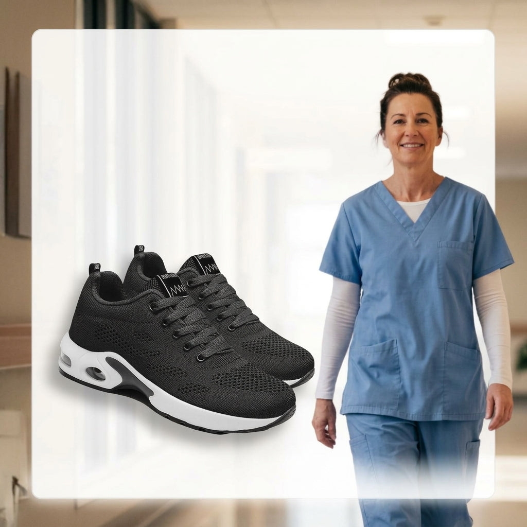 Orthora Pro - 12-timers Skift Sko til Læge- og Plantar Fasciitis Lindring (Unisex)