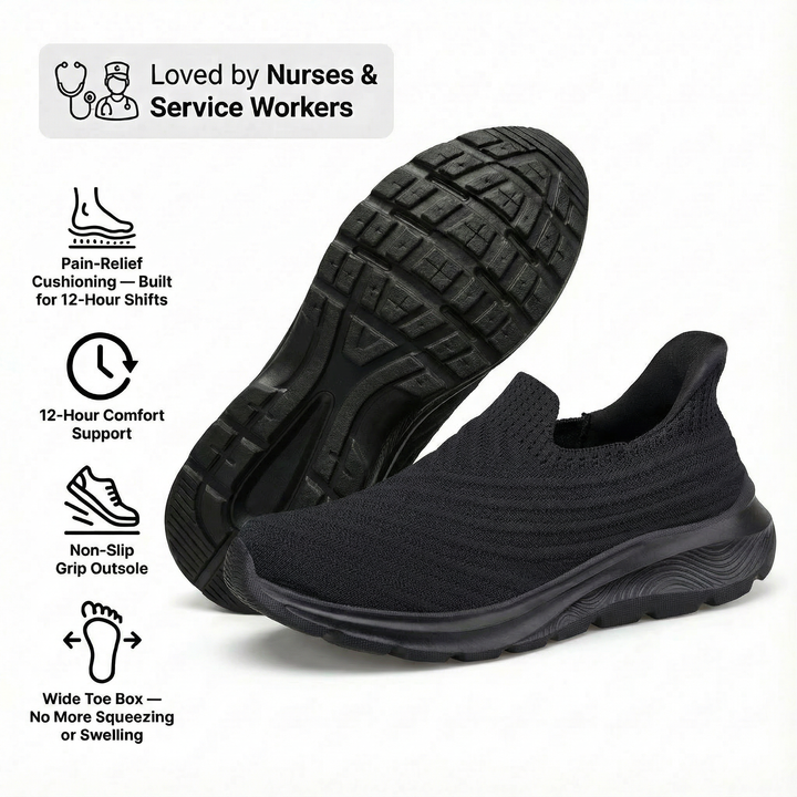 OrthoSlip Ergonomiske Hverdags Sko (BOGO)