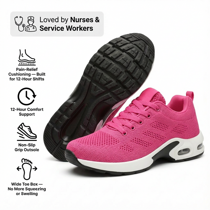 Orthora Pro - 12-timers Skift Sko til Læge- og Plantar Fasciitis Lindring (Unisex)