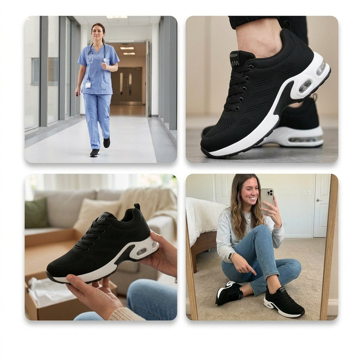 Orthora Pro - 12-timers Skift Sko til Læge- og Plantar Fasciitis Lindring (Unisex)