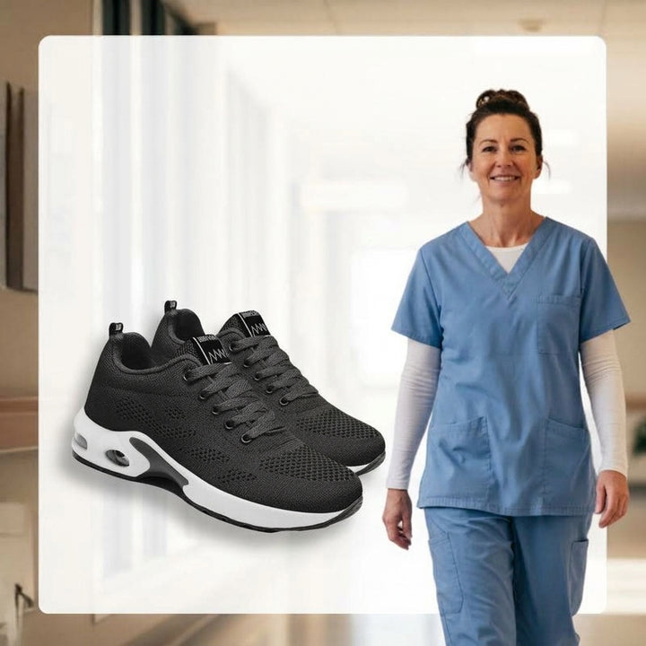 Orthora Pro - 12-timers Skift Sko til Lette Smerter i Hæl &amp; Plantar Fasciitis (Unisex)
