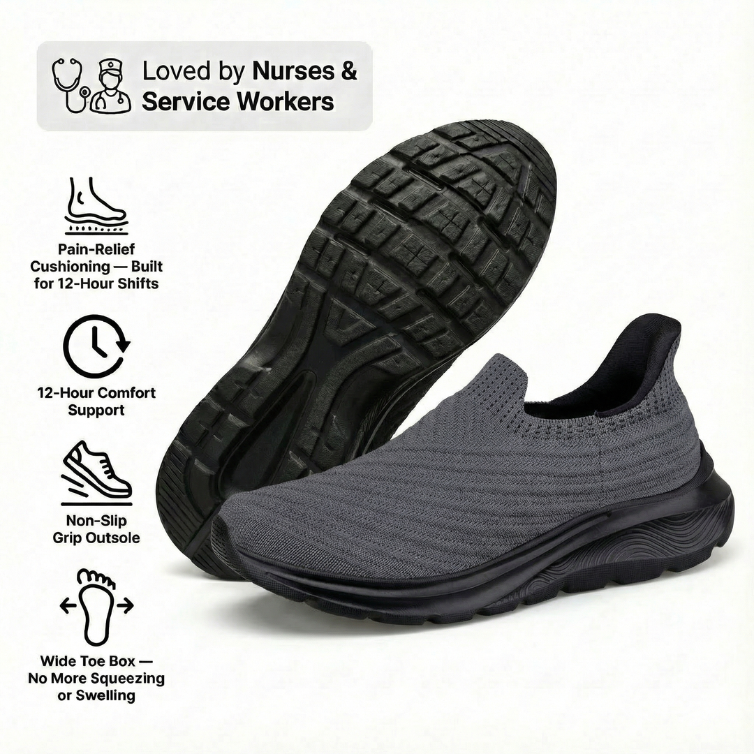 OrthoSlip Ergonomiske Hverdags Sko (BOGO)