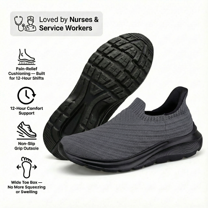 OrthoSlip Ergonomiske Hverdags Sko (BOGO)