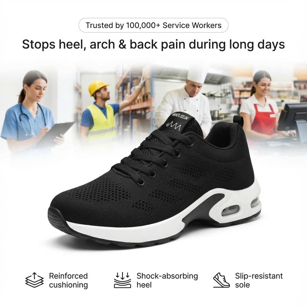 Orthora Pro - 12-timers komfortsko til lindring af hæl- og plantar fasciitis (Unisex) (BOGO)