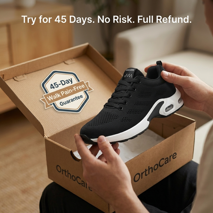 Orthora Pro - 12-timers Skift Sko til Læge- og Plantar Fasciitis Lindring (Unisex)