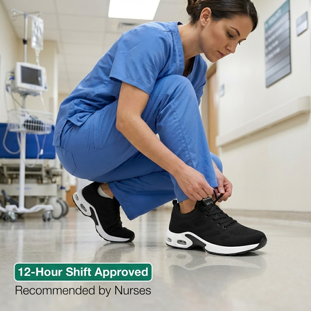 Orthora Pro - 12-timers Skift Sko til Lette Fod-, Knæ- &amp; Rygsmerter (BOGO)