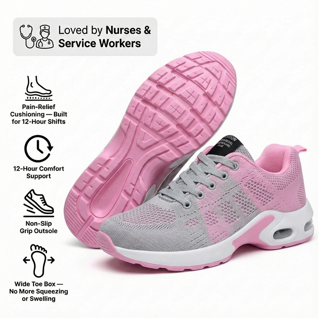 Orthora Pro - 12-timers skift sko til lindring af fod-, knæ- og rygsmerter hele dagen (BOGO)